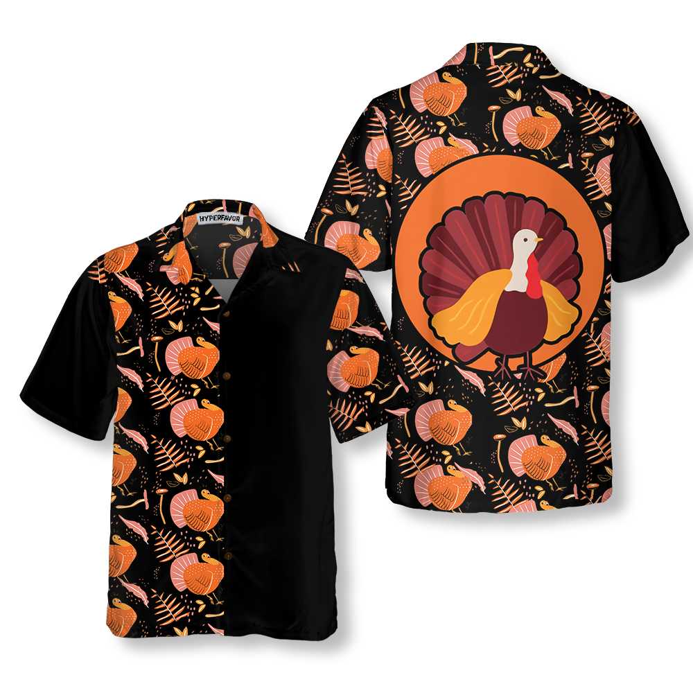 Happy Thanksgiving Day Hawaiian Shirt Thanksgiving Gobble Shirt Gift For Thanksgiving Day Aloha Shirt For Men and Women