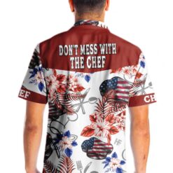 American Flag Chef Hawaiian Shirt Aloha Shirt For Men and Women - Dream Art Europa