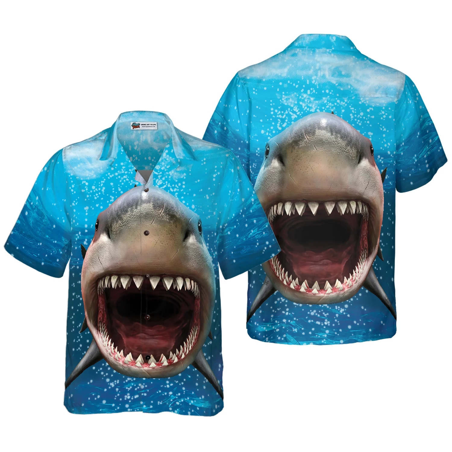 Shark Mouth 01 Hawaiian Shirt Aloha Shirt For Men and Women