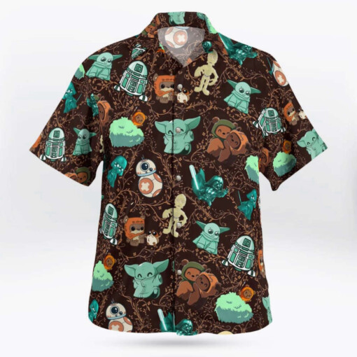 Babay Yoda Star Wars Hawaii Shirt Summer Aloha Shirt For Men Women Vintage