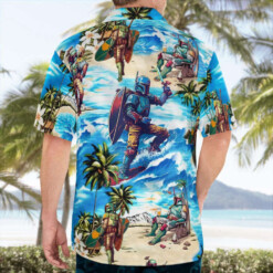 Boba Fett Star Wars Surfing Hawaiian Shirt Summer Aloha Shirt For Men Women - Dream Art Europa