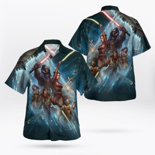 Star Wars Knights Of The Old Hawaii Shirt Aloha Shirt For Men Women