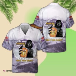 Crown Royal Darth Vader Keep Drinking Hawaiian Shirt