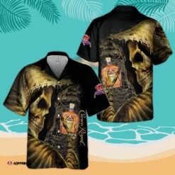 Trending Aloha Shirt For Men Women Skull Crown Royal Death Hawaiian Shirt