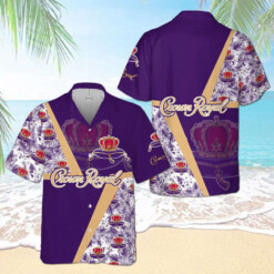 Crown Royal Hawaiian Shirt Unisex Whisky Fan Made - Dream Art Europa