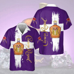 Crown Royal White Cross Hawaiian Shirt Chris Jesus Lover - Dream Art Europa