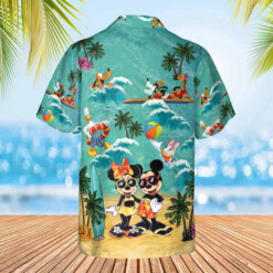 Disney Mickey And Minnie Hawaiian Shirt Disney Magical Hawaiian Shirt - Dream Art Europa