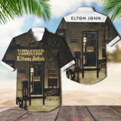 Hot Elton John Tumbleweed Connection Album Hawaiian Shirt - Dream Art Europa