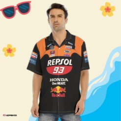 Marc Juez Repsol Honda Racing Red Bull  Red Bull Hawaiian Shirt