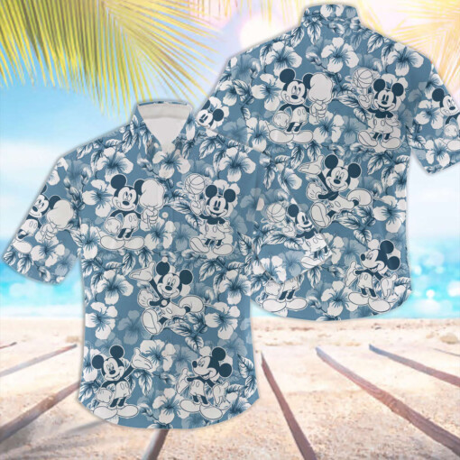 Mickey Mouse Tropical Hawaiian Shirt