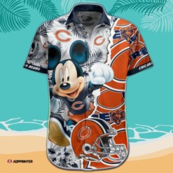 NFL Chicago Bears Hawaiian Shirt Mickey 3D