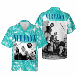Nirvana Merch Art Awesome Cuban Shirt Premium Hawaiian Shirt - Dream Art Europa
