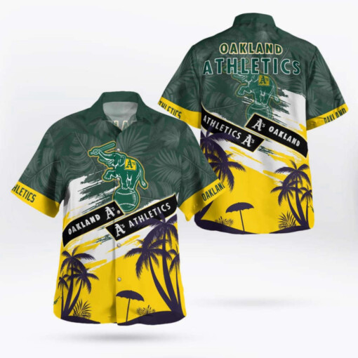 Oakland Athletics Tropical Vintage Hawaii Shirt Summer Aloha Shirt For Men Women