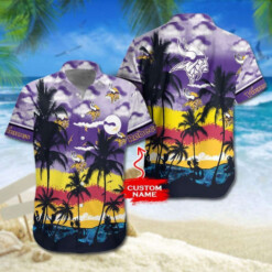 Personalized Minnesota Vikings Hawaiian Shirt - Dream Art Europa