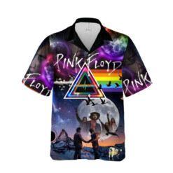 Pink Floyd Merch Collage Art Cuban Shirt Premium Hawaiian Shirt - Dream Art Europa