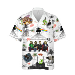 Pink Floyd Merch Music All Over Print Cuban Shirt Premium Hawaiian Shirt - Dream Art Europa