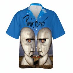 Pink Floyd Merch The Division Bell Poster Rock Music Cuban Shirt Premium Hawaiian Shirt - Dream Art Europa