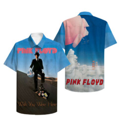 Pink Floyd Merch Wish You Were Here Poster Premium Hawaiian Shirt - Dream Art Europa