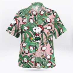 Snoopy 5 Hawaiian Shirt Summer Aloha Shirt For Men Women - Dream Art Europa