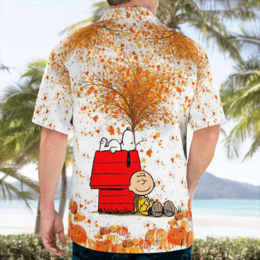 Snoopy 5 White Hawaiian Shirt Summer Aloha Shirt For Men Women