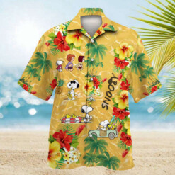 Snoopy 6 Hawaiian Shirt Summer Aloha Shirt For Men Women - Dream Art Europa