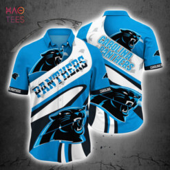 Soli Color Style Carolina Panthers NFL Hawaiian Season Summer Aloha Shirt For Men Women