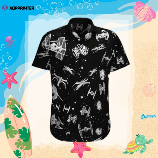 Space Ships Hawaii Shirt Summer Aloha Shirt For Men Women