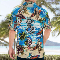 Special Star Wars Surfing Hawaiian Shirt Summer Aloha Shirt For Men Women - Dream Art Europa