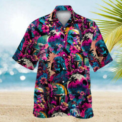 Special Star Wars Synthwave 02 Hawaiian Shirt Summer Aloha Shirt For Men Women - Dream Art Europa