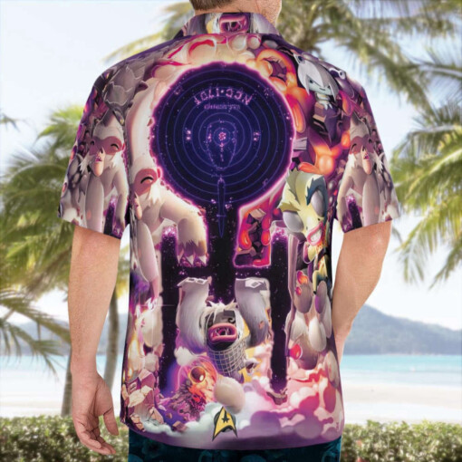 Star Trek Funny Hawaiian Shirt Summer Aloha Shirt For Men Women