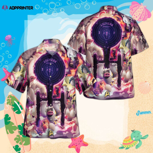 Star Trek Funny Hawaiian Shirt Summer Aloha Shirt For Men Women