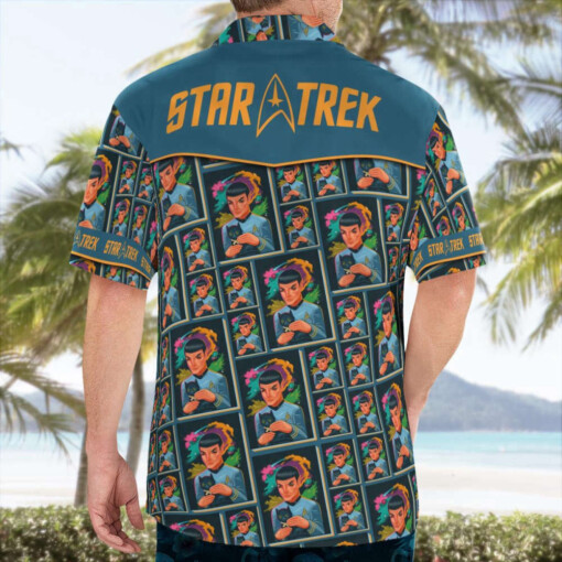 Star Trek Love Cat Hawaiian Shirt Summer Aloha Shirt For Men Women