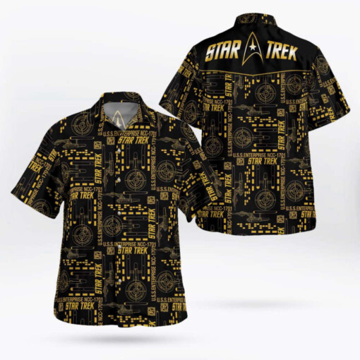 Star Trek Ncc 1701 Hawaiian Shirt Summer Aloha Shirt For Men Women