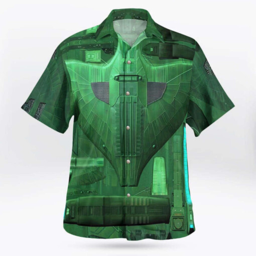 Star Trek Romulan Warbird Hawaii Shirt Summer Aloha Shirt For Men Women