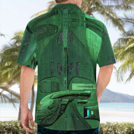 Star Trek Romulan Warbird Hawaii Shirt Summer Aloha Shirt For Men Women