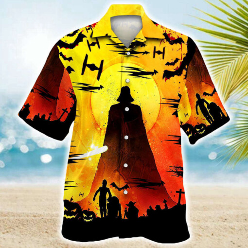 Star Wars Darth Vader Halloween Hawaiian Shirt Summer Aloha Shirt For Men Women