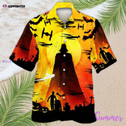 Star Wars Darth Vader Halloween Hawaiian Shirt Summer Aloha Shirt For Men Women