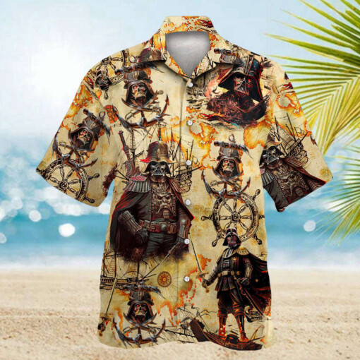 Star Wars Darth Vader Pirates Hawaiian Shirt Summer Aloha Shirt For Men Women