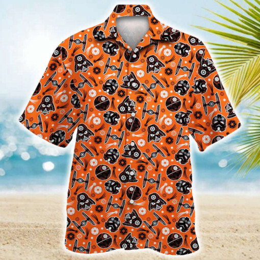 Star Wars Darth Vader Sugar Skull Hawaiian Shirt Summer Aloha Shirt For Men Women