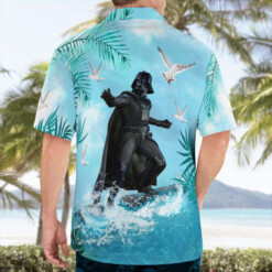 Star Wars Darth Vader Surfing 02 Hawaiian Shirt Summer Aloha Shirt For Men Women - Dream Art Europa