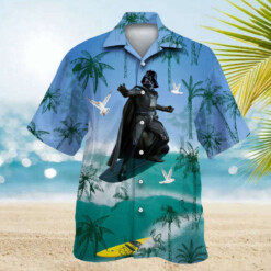 Star Wars Darth Vader Surfing Hawaiian Shirt Summer Aloha Shirt For Men Women - Dream Art Europa