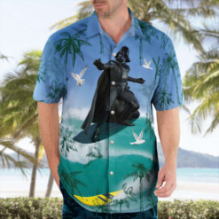 Star Wars Darth Vader Surfing Hawaiian Shirt Summer Aloha Shirt For Men Women - Dream Art Europa