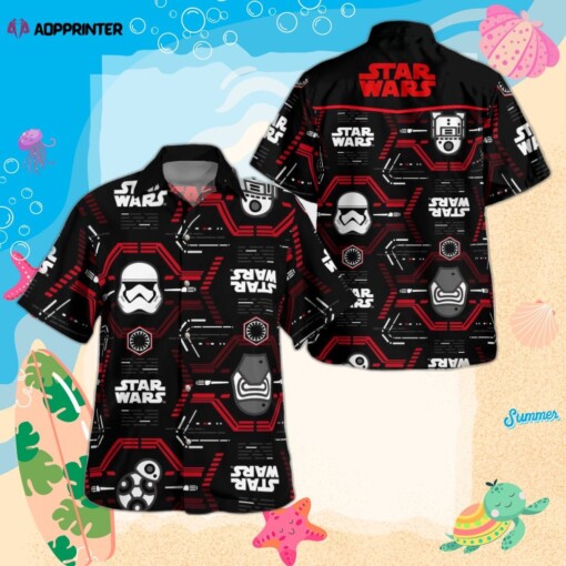 Star Wars Hawaiian Shirt Summer Aloha Shirt For Men Women