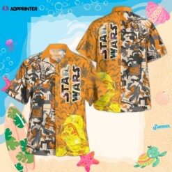 Star Wars Rebels Yellow Hawaiian Shirt Summer Aloha Shirt For Men Women