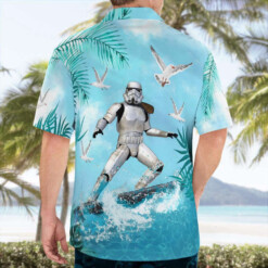 Star Wars Stormtrooper Surfing Hawaiian Shirt Summer Aloha Shirt For Men Women - Dream Art Europa