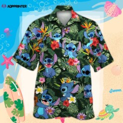 Stitch 06 Hawaiian Shirt Summer Aloha Shirt For Men Women