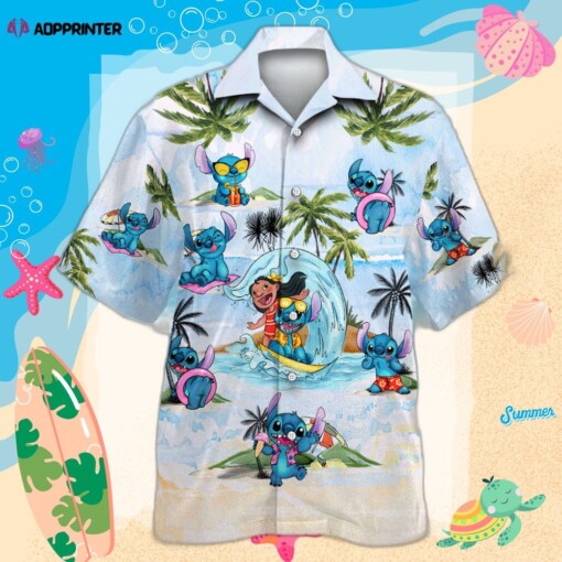 Stitch 07 Hawaiian Shirt Summer Aloha Shirt For Men Women