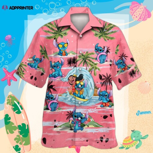 Stitch 08 Hawaiian Shirt Summer Aloha Shirt For Men Women