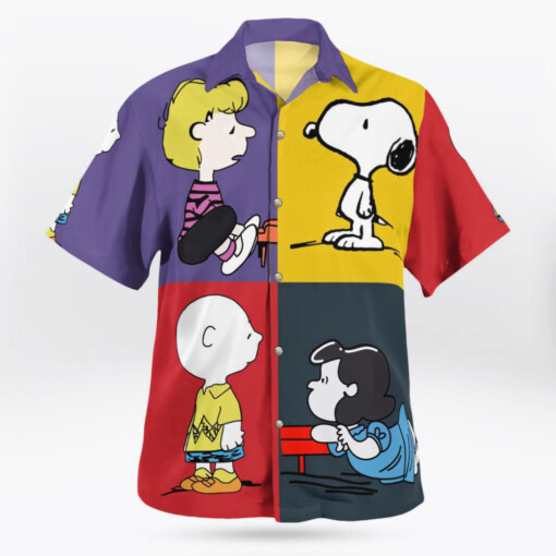 The Charlie Brown And Snoopy Show Hawaiian Shirt Summer Aloha Shirt For Men Women