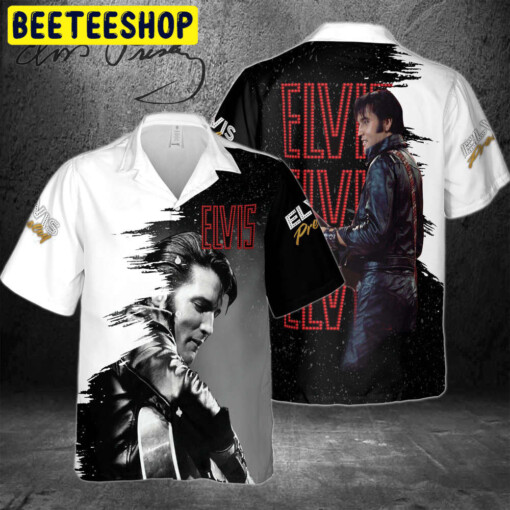 The King Of Rockn Roll Elvis Presley Trending Hawaiian Shirt